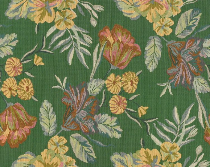 Möbelstoff Gobelin Botticelli grün 530